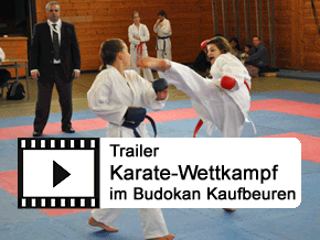 Trailer-Karate-Wettkampf